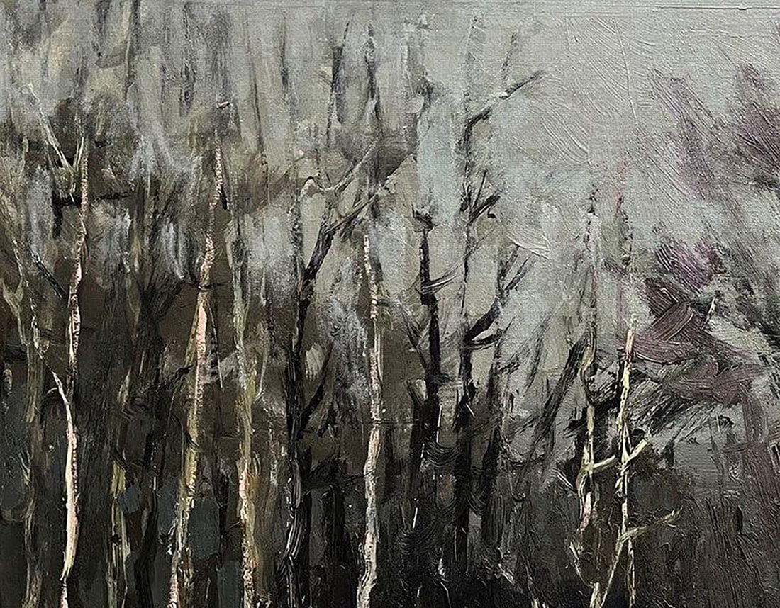 Oil painting Fallen forest Volodymyr Pashchenko - 4