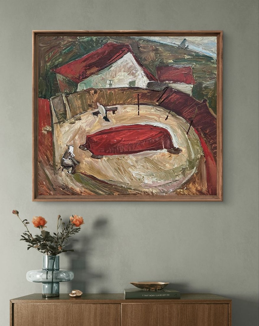 Oil painting Fisherman's House Oleksandr Andreev - 2