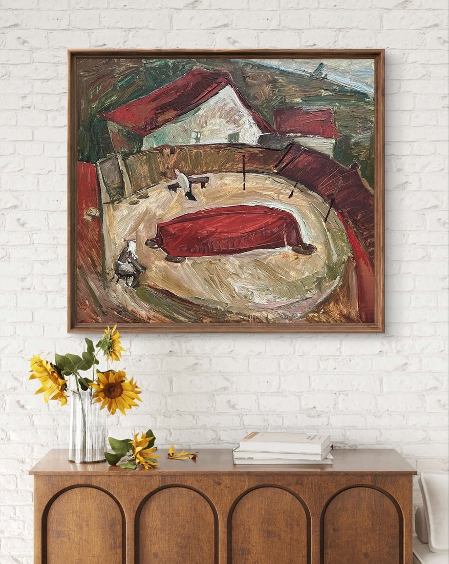 Oil painting Fisherman's House Oleksandr Andreev - 3