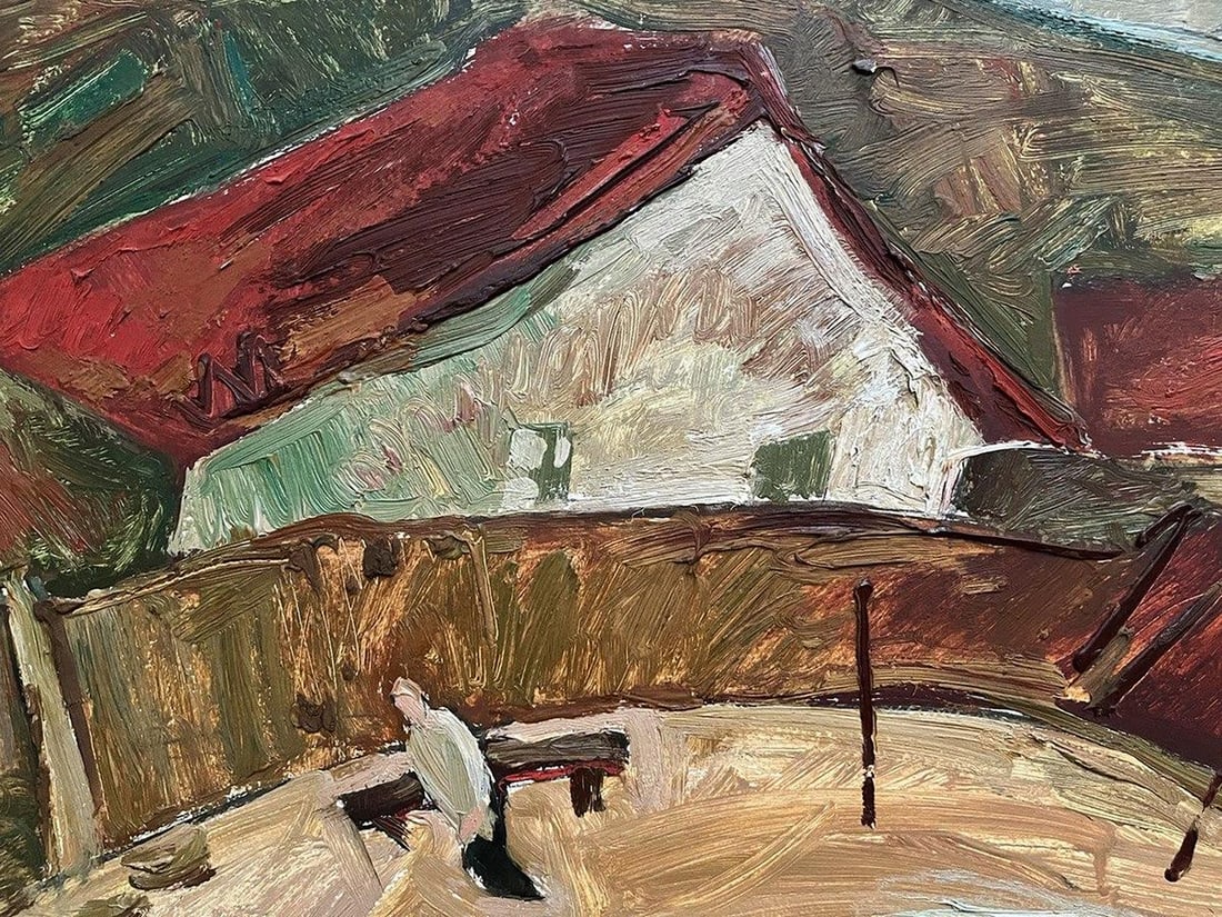 Oil painting Fisherman's House Oleksandr Andreev - 7