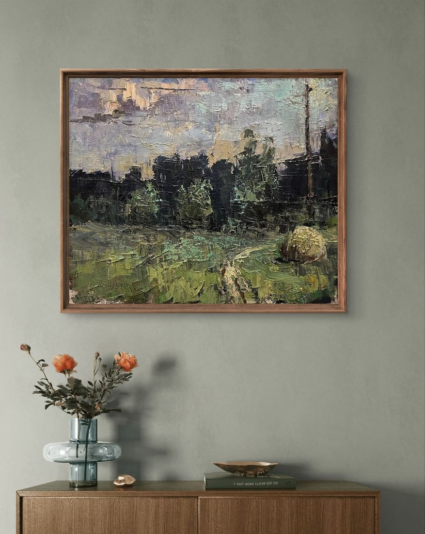 Oil painting May forest Volodymyr Pashchenko - 3