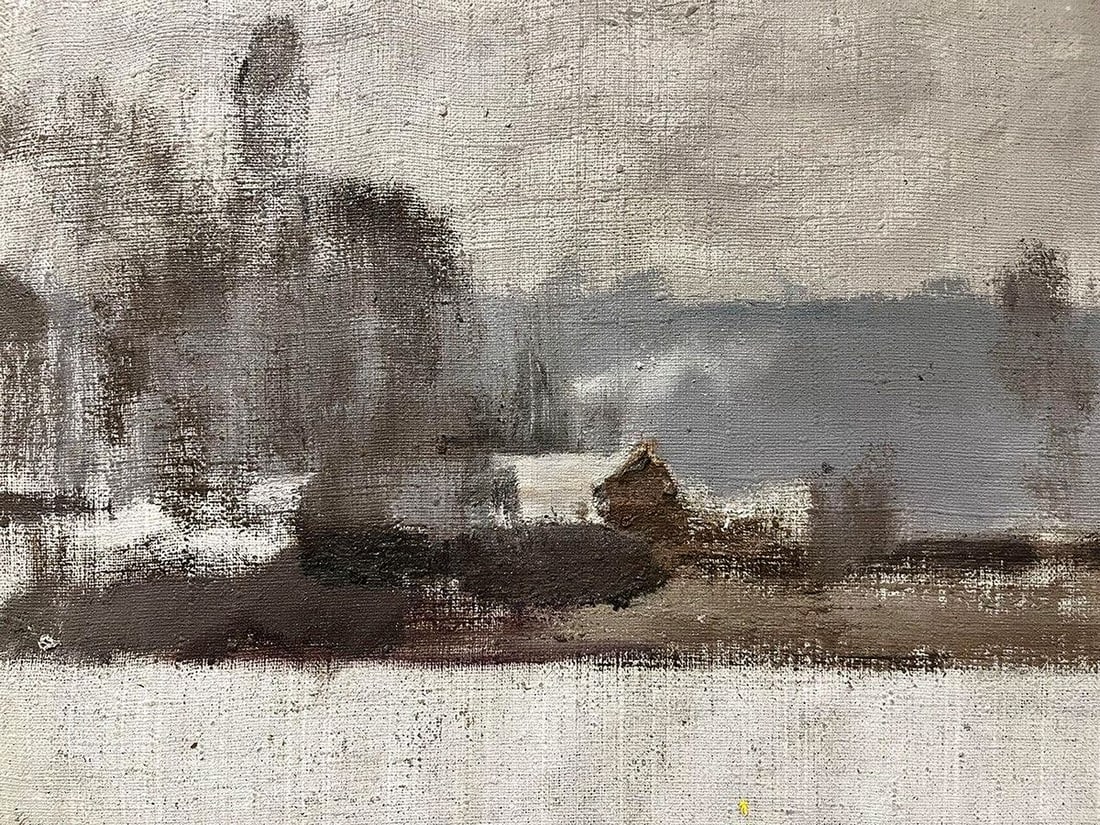 Oil painting Mild thaw Bohdan Makarenko - 5