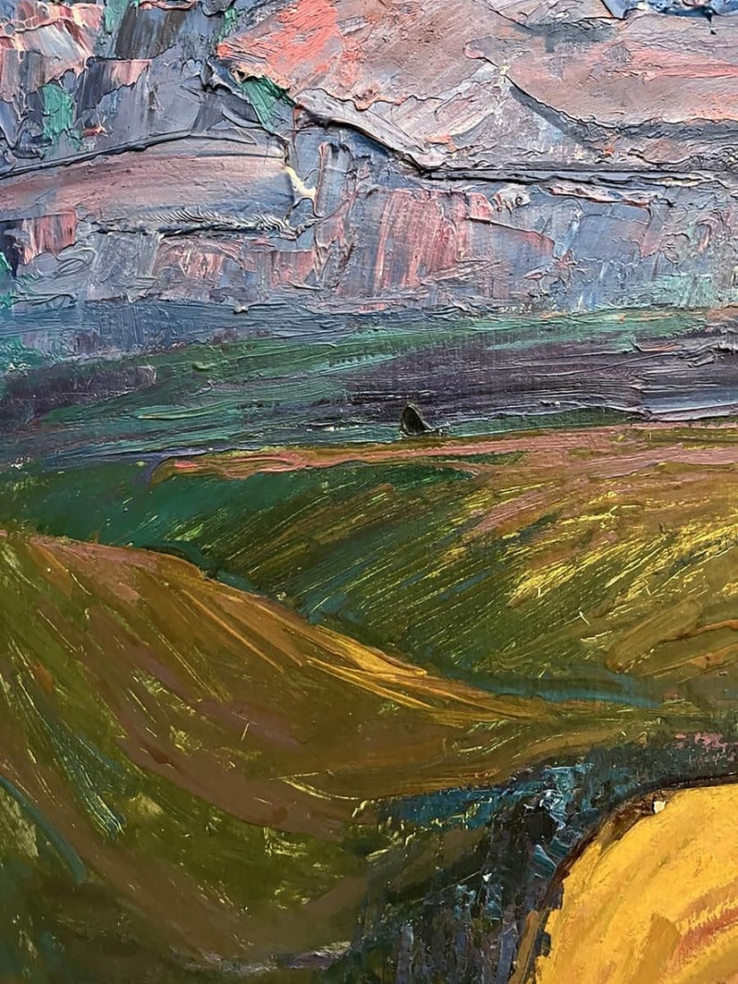 Oil painting Lavender fields Oleksandr Andreev - 8