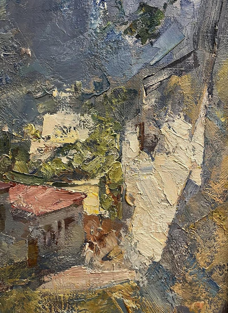 Oil painting in the city street Arsen Rustamov - 5