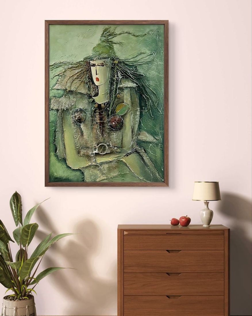 Oil painting Lady Victor Yershov - 4