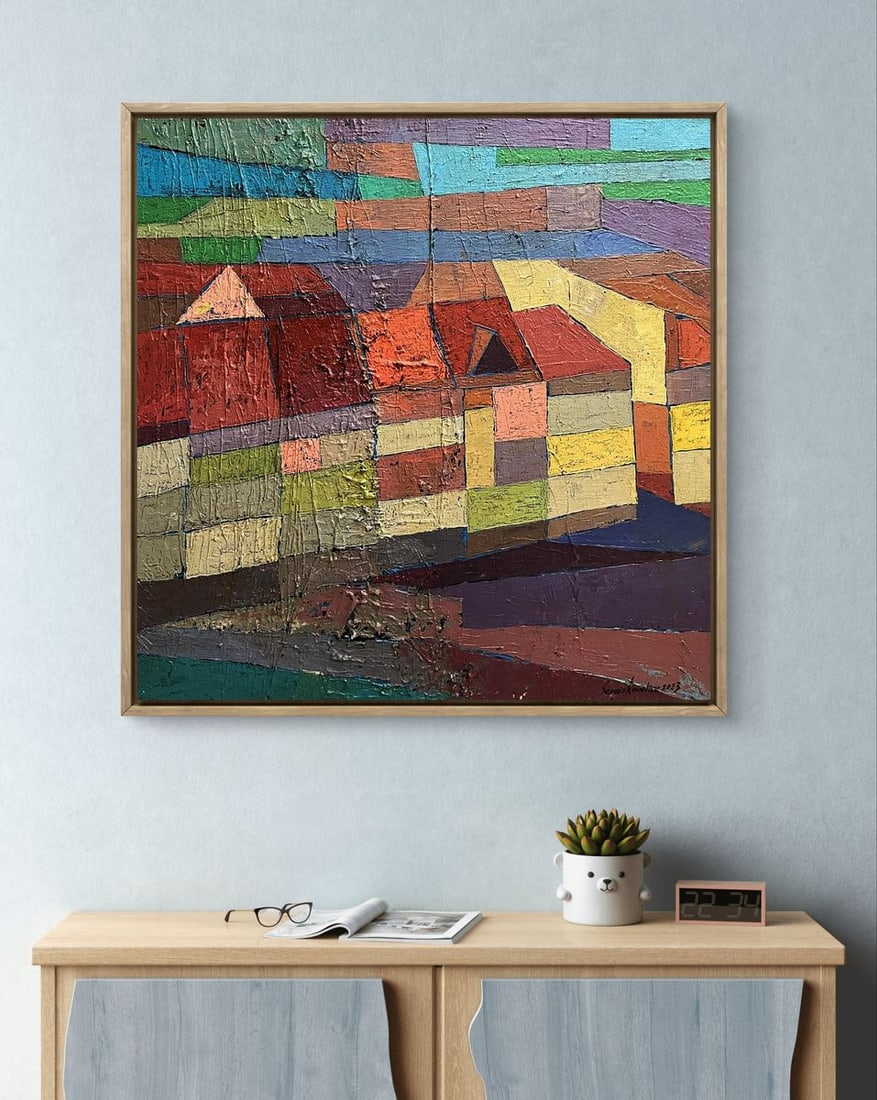 Oil painting City center Serhiy Kovalev - 2