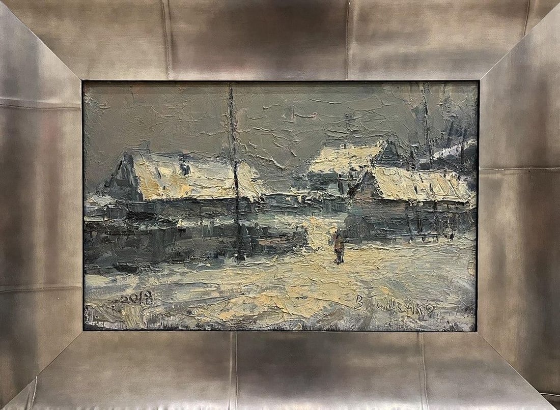 Oil painting it poured Volodymyr Pashchenko - 2