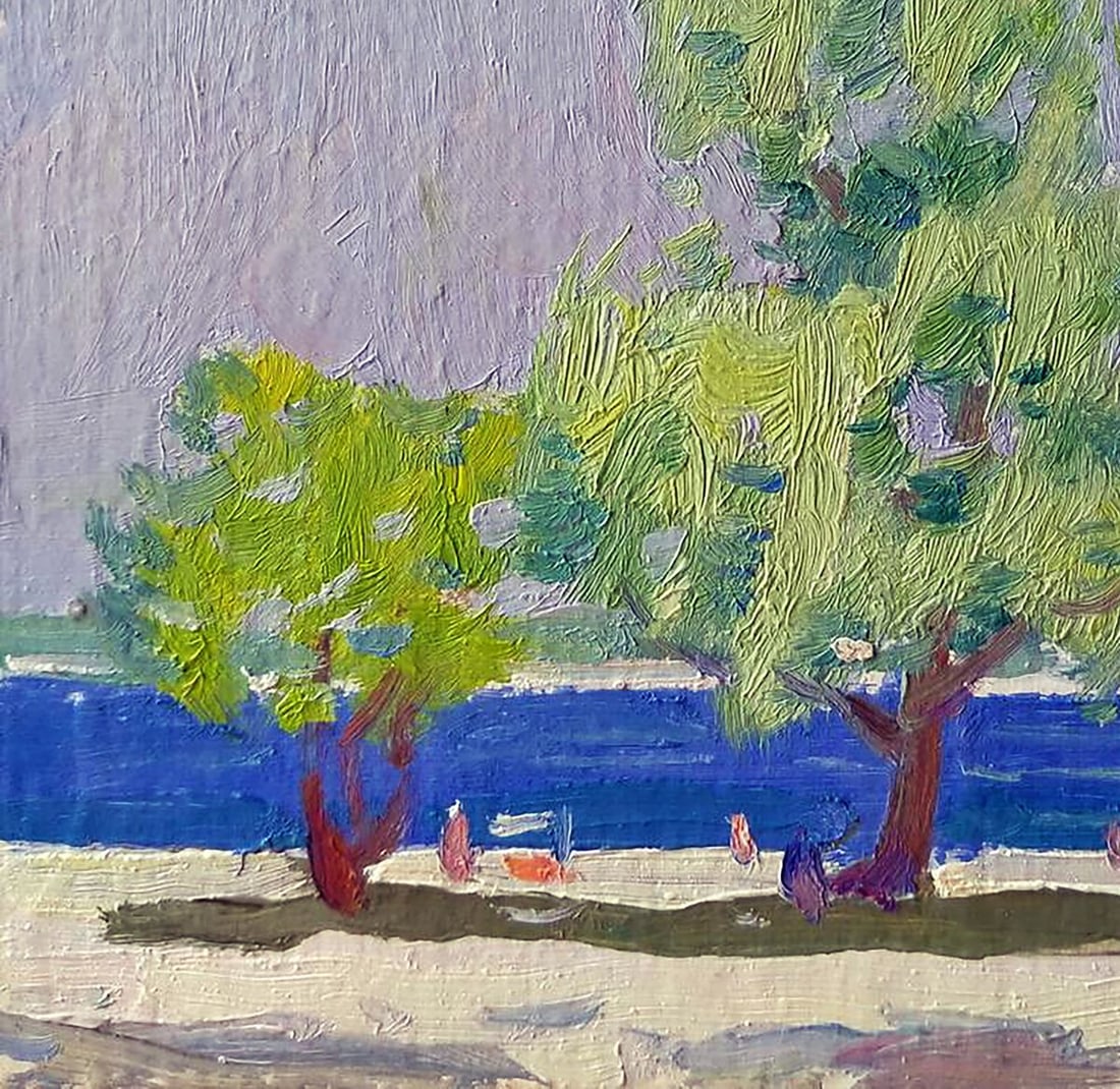 Oil painting Sea shore Yury Konovalov - 7