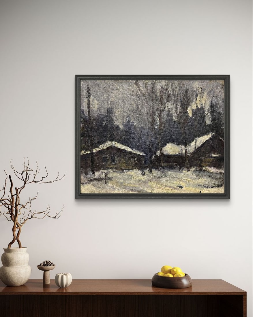 Oil painting White Night Volodymyr Pashchenko - 3