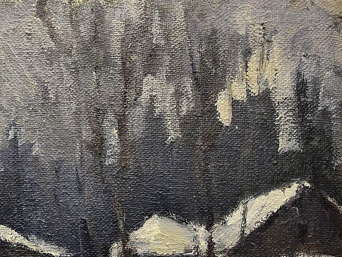 Oil painting White Night Volodymyr Pashchenko - 5