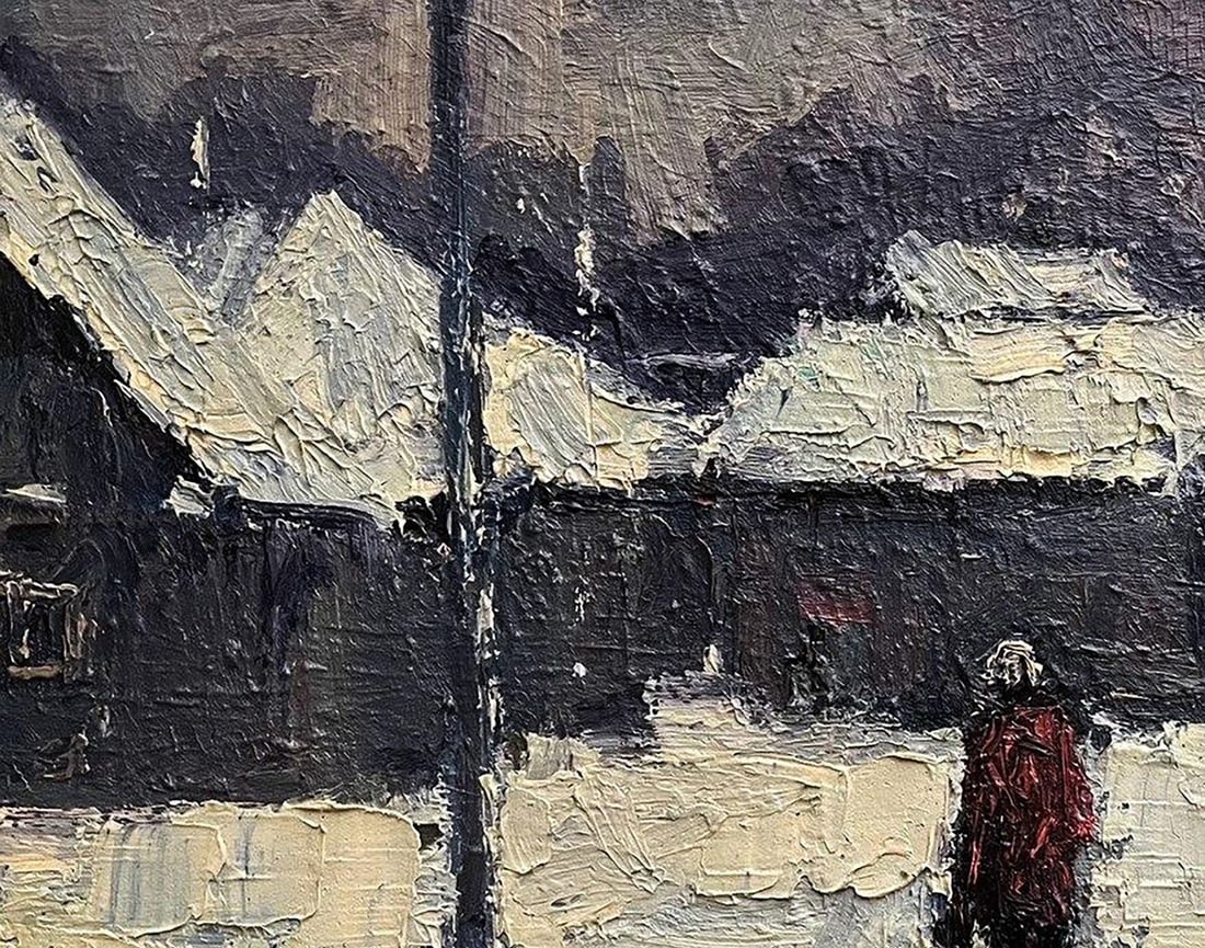 Oil painting Returning home Volodymyr Pashchenko - 4