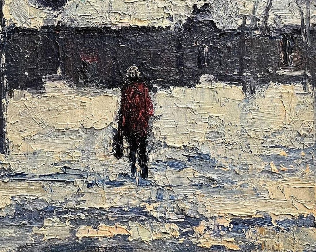 Oil painting Returning home Volodymyr Pashchenko - 7