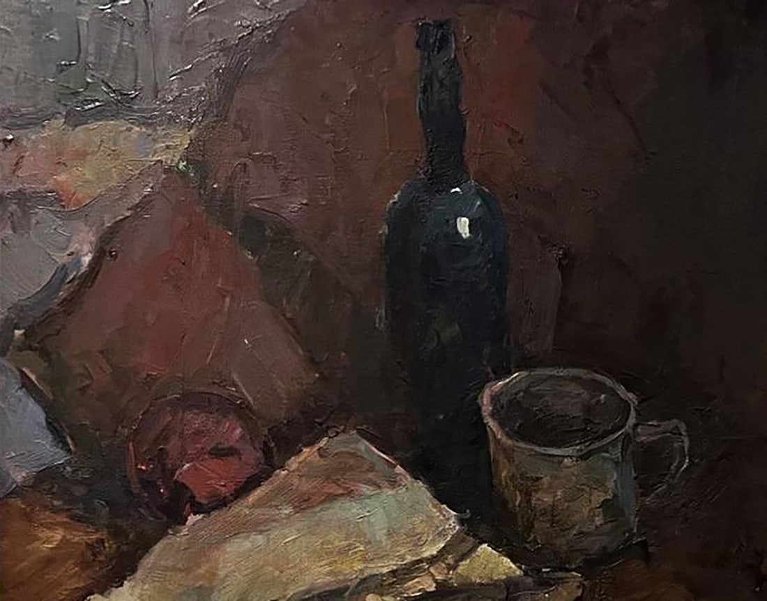 Oil painting Still life with fish Oleksandr Andreev - 4