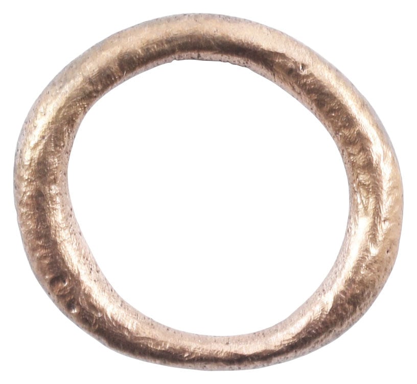 RARE VIKING WARRIOR'S BEARD RING 9TH-11TH CENTURY AD - 2