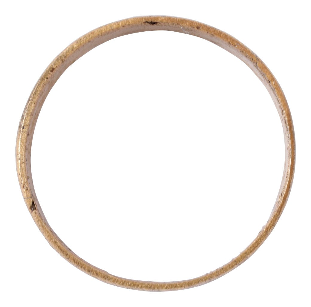 FINE VIKING WEDDING RING C.900-1050 AD, SIZE 9 3/4 - 2