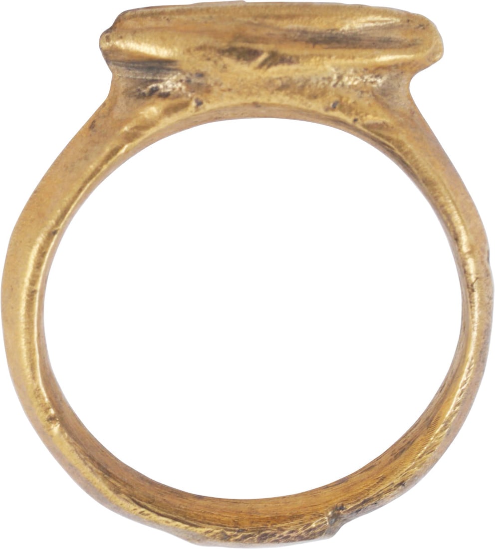 FINE ROMAN SIGNET RING 1ST-3RD CENTURY AD, SIZE 3 1/2 - 2