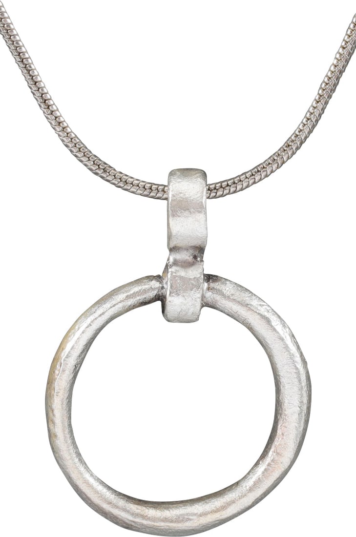 CELTIC PROSPERITY RING NECKLACE, C.400-100 B - 2