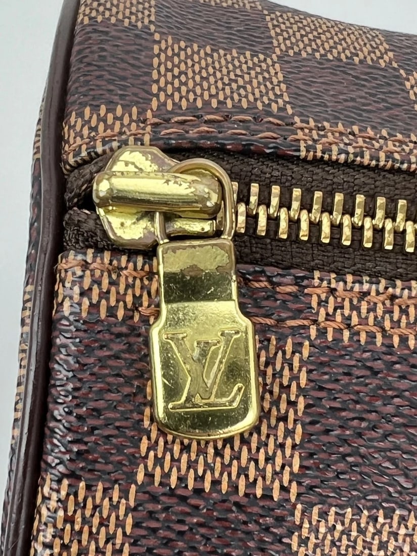 Louis Vuitton Papillon 30 Damier Ebene Shoulder Handbag - 8