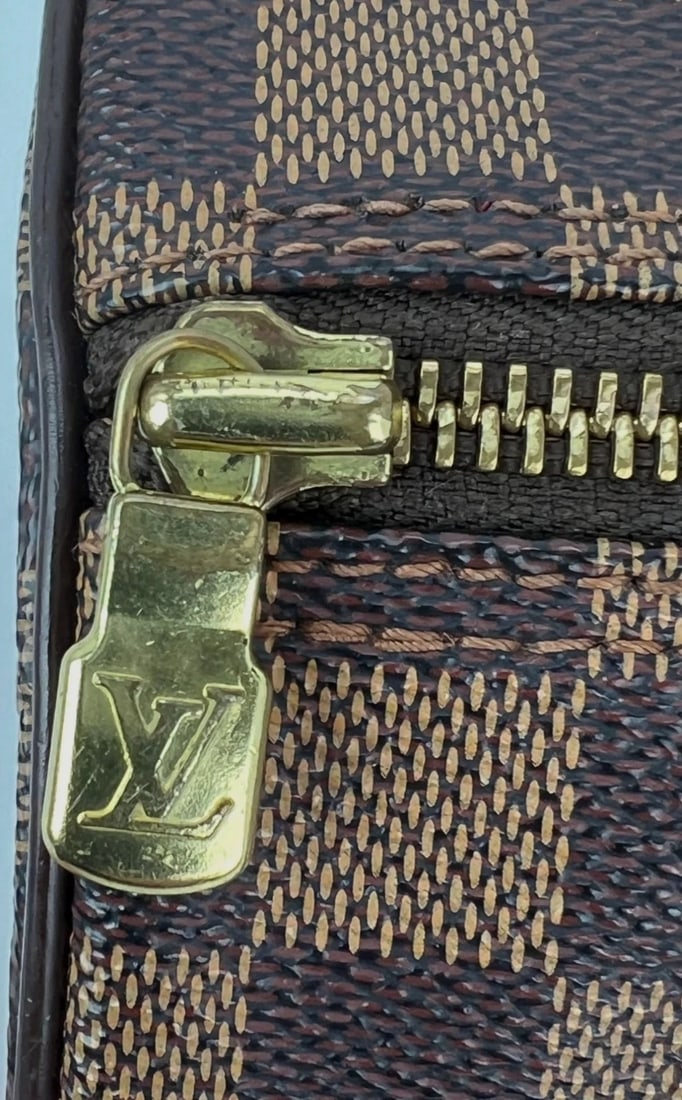 Louis Vuitton Papillon 30 Damier Ebene Shoulder Handbag - 9