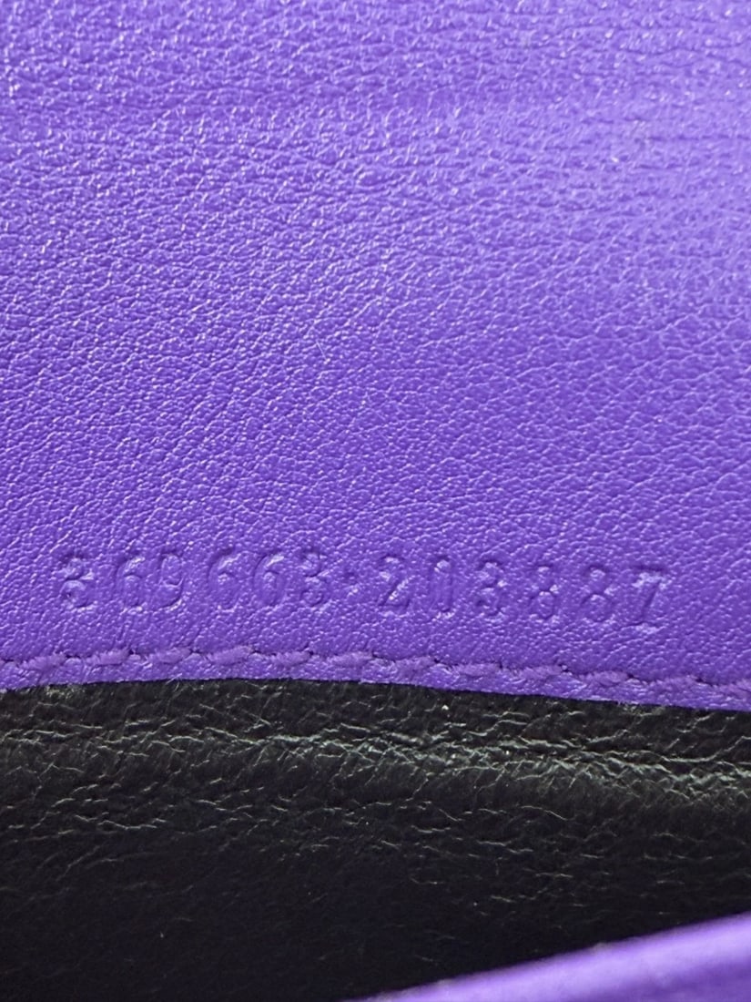 Gucci Snakeskin Leather Long Wallet - 5