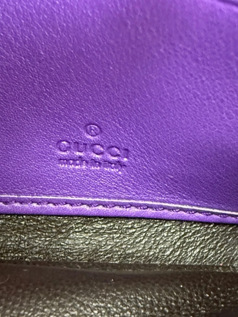 Gucci Snakeskin Leather Long Wallet - 6