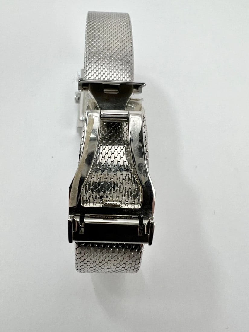 Gucci G-Frame Rectangular Stainless Steel Dial Watch - 10