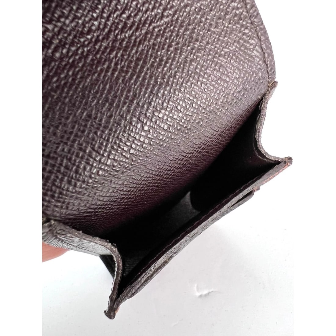LOUIS VUITTON Damier Ebene Cigarette Card Cosmetic Case Pouch - 7