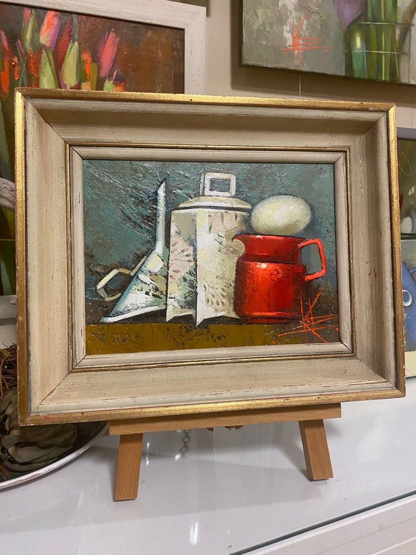 Abstract Oil painting Bouquet Oksana Kyrylenko - 3