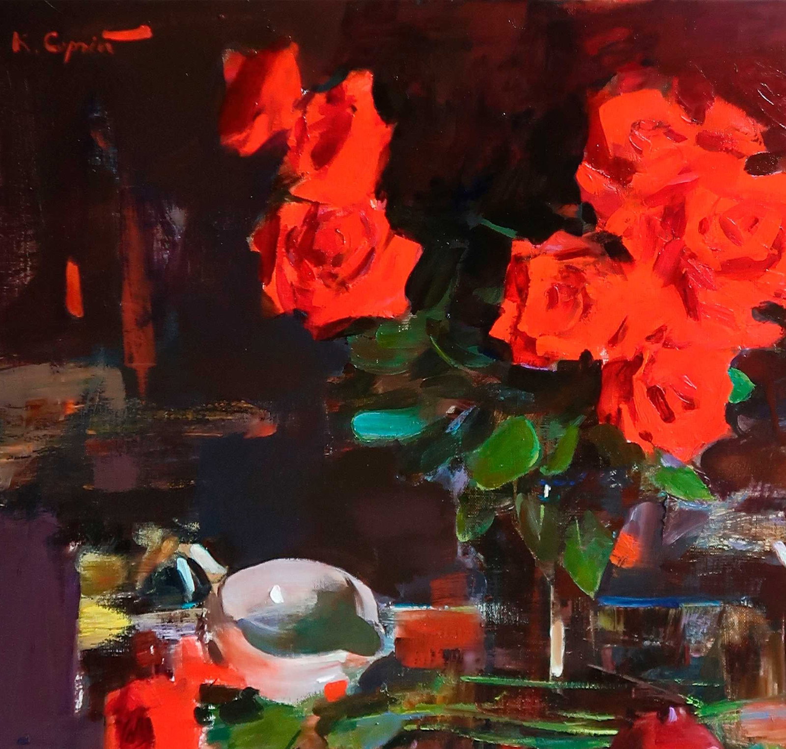 Oil painting Garnet Serg Kovalenko - 9