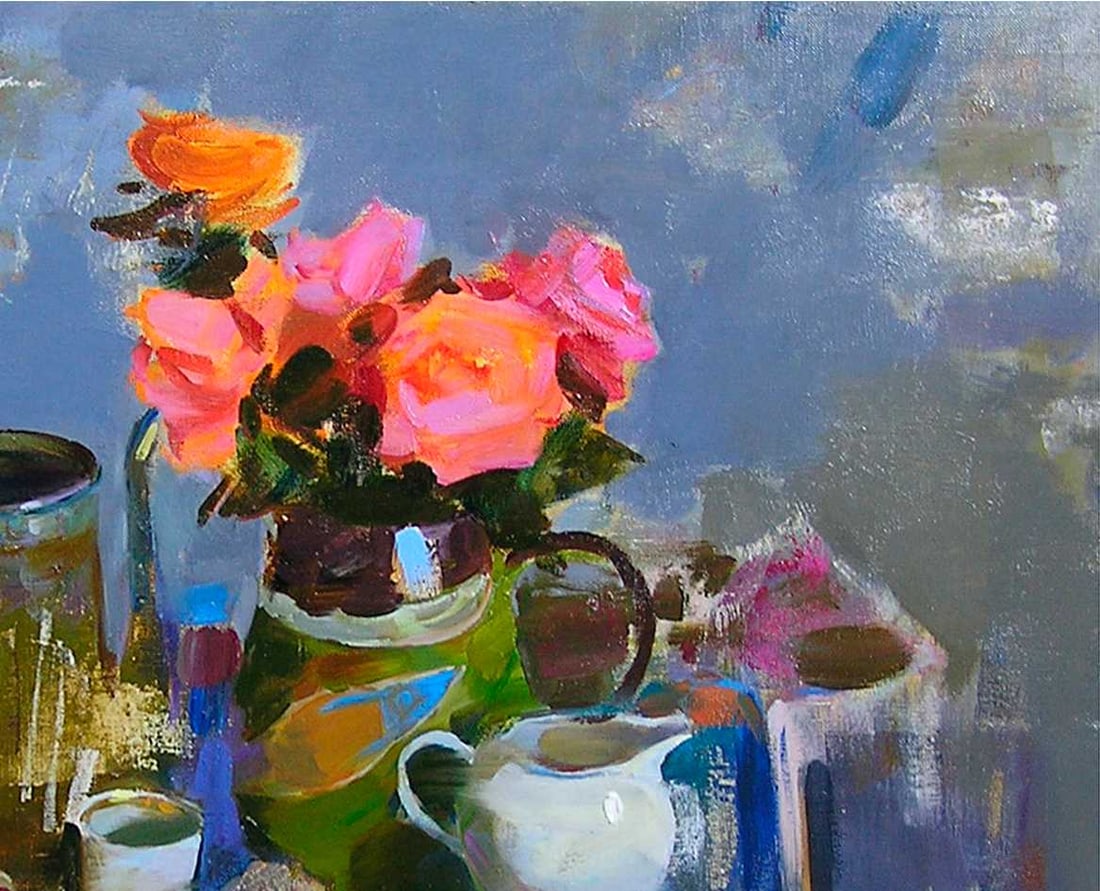 Oil painting Still life with seashells Serg Kovalenko - 4
