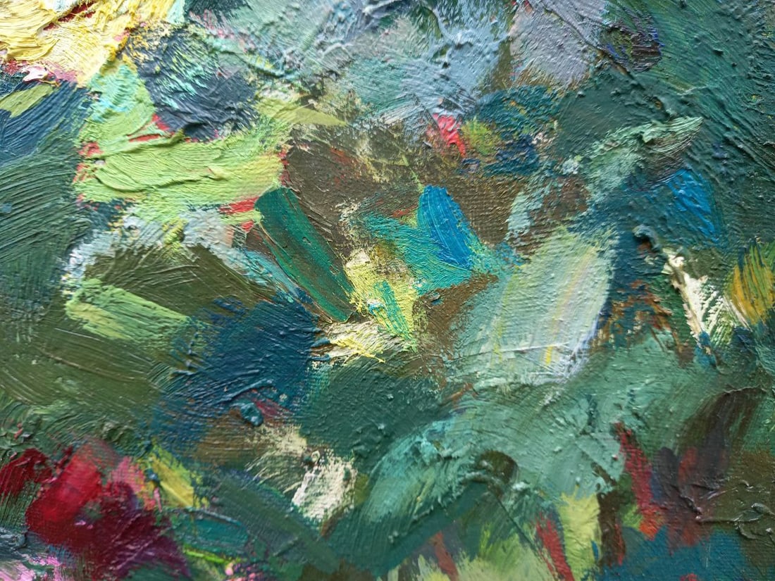 Oil painting in front garden Alex Ditriev - 4