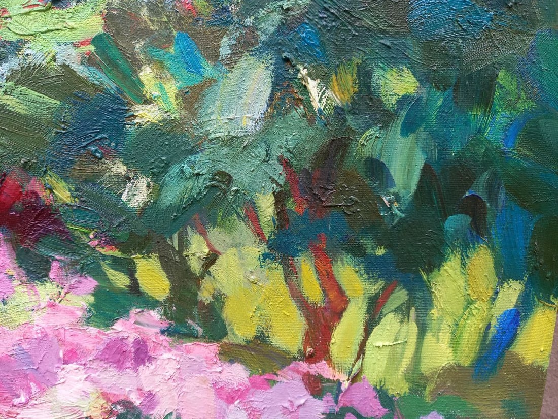 Oil painting in front garden Alex Ditriev - 5