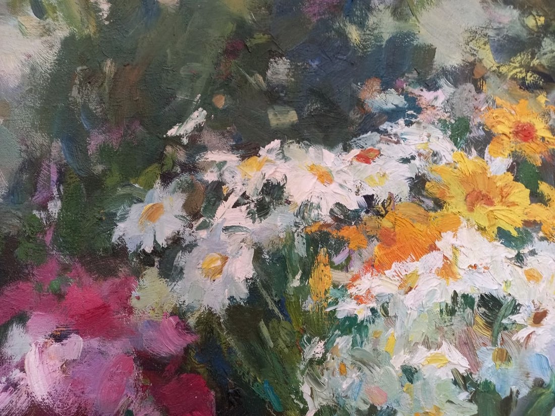 Oil painting Sunny bouquet Alex Ditriev - 7