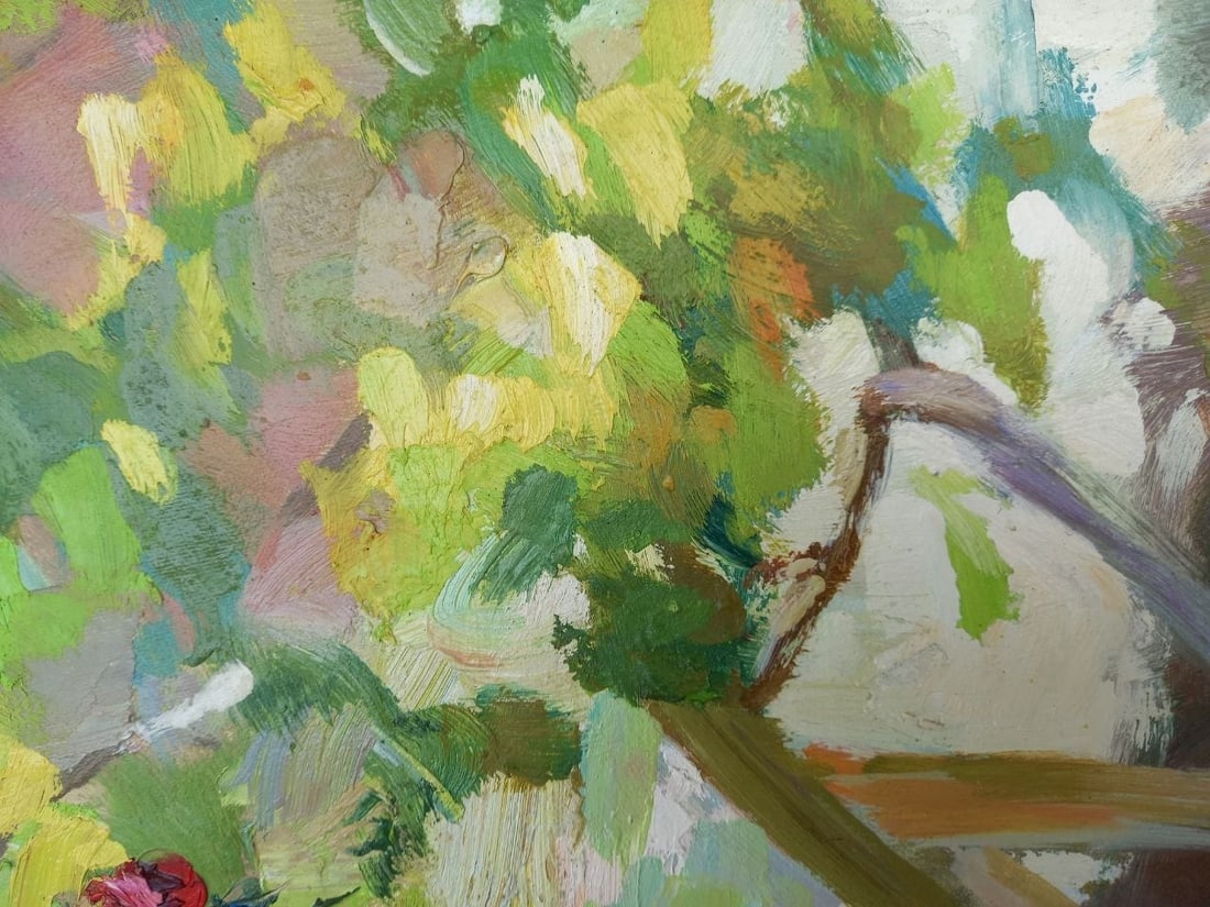 Oil painting Veranda Alex Ditriev - 2