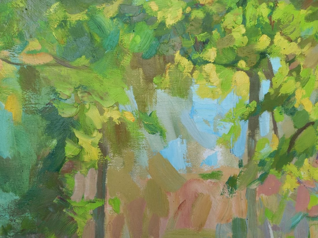 Oil painting Veranda Alex Ditriev - 3