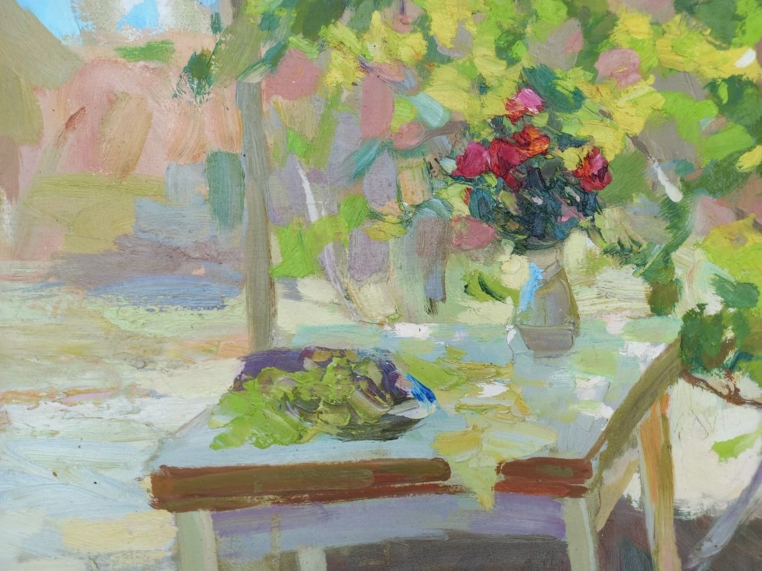 Oil painting Veranda Alex Ditriev - 6