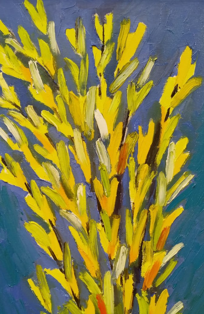 Oil painting Spring bouquet Nina L - 7