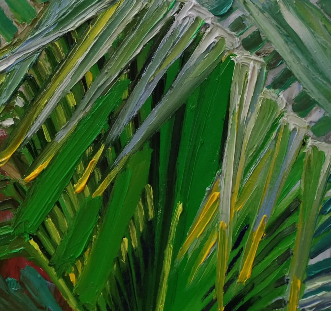 Oil painting Tropics Nina L - 3