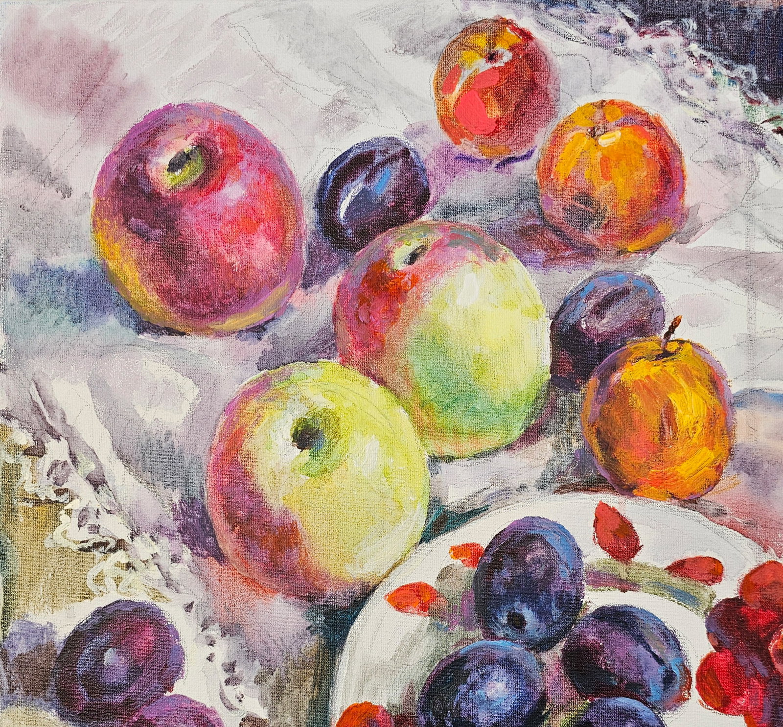 Acrylic painting still life Vyacheslav Petrovich Babac - 3