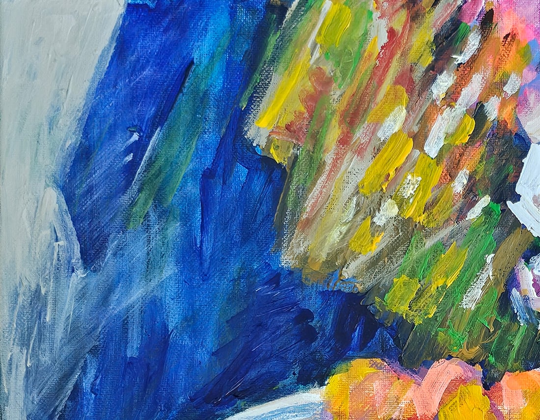 Acrylic still life fruits Vyacheslav Petrovich Babac - 2