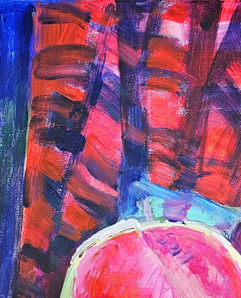 Acrylic still life watermelon Vyacheslav Petrovich Babac - 2