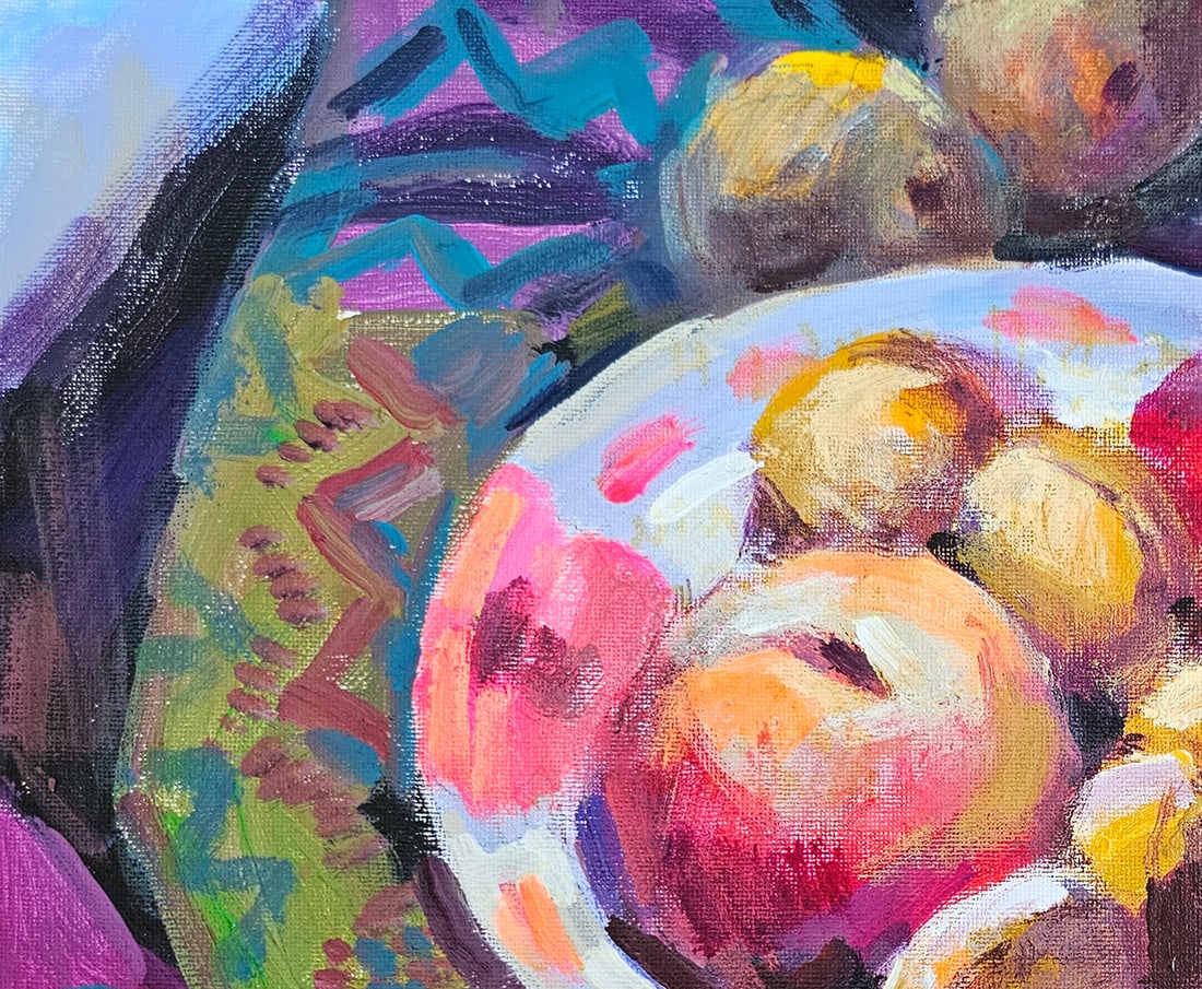 Acrylic still life fuits Vyacheslav Petrovich Babac - 2