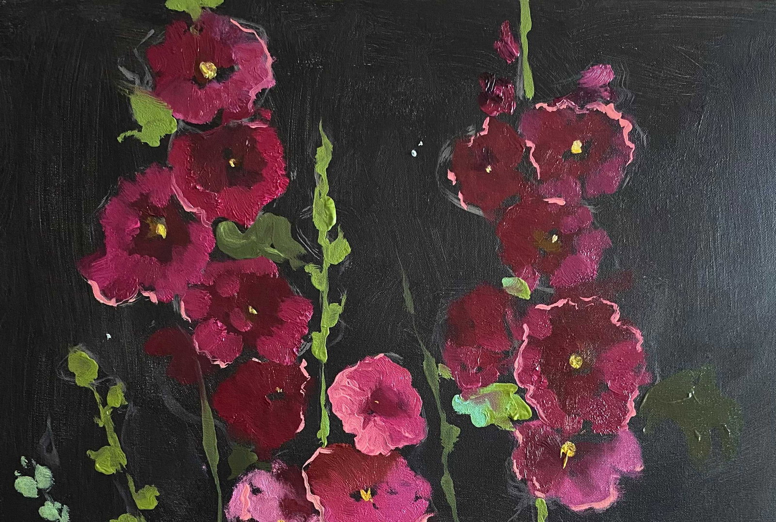 Oil painting Flowers Yulia D. - 2