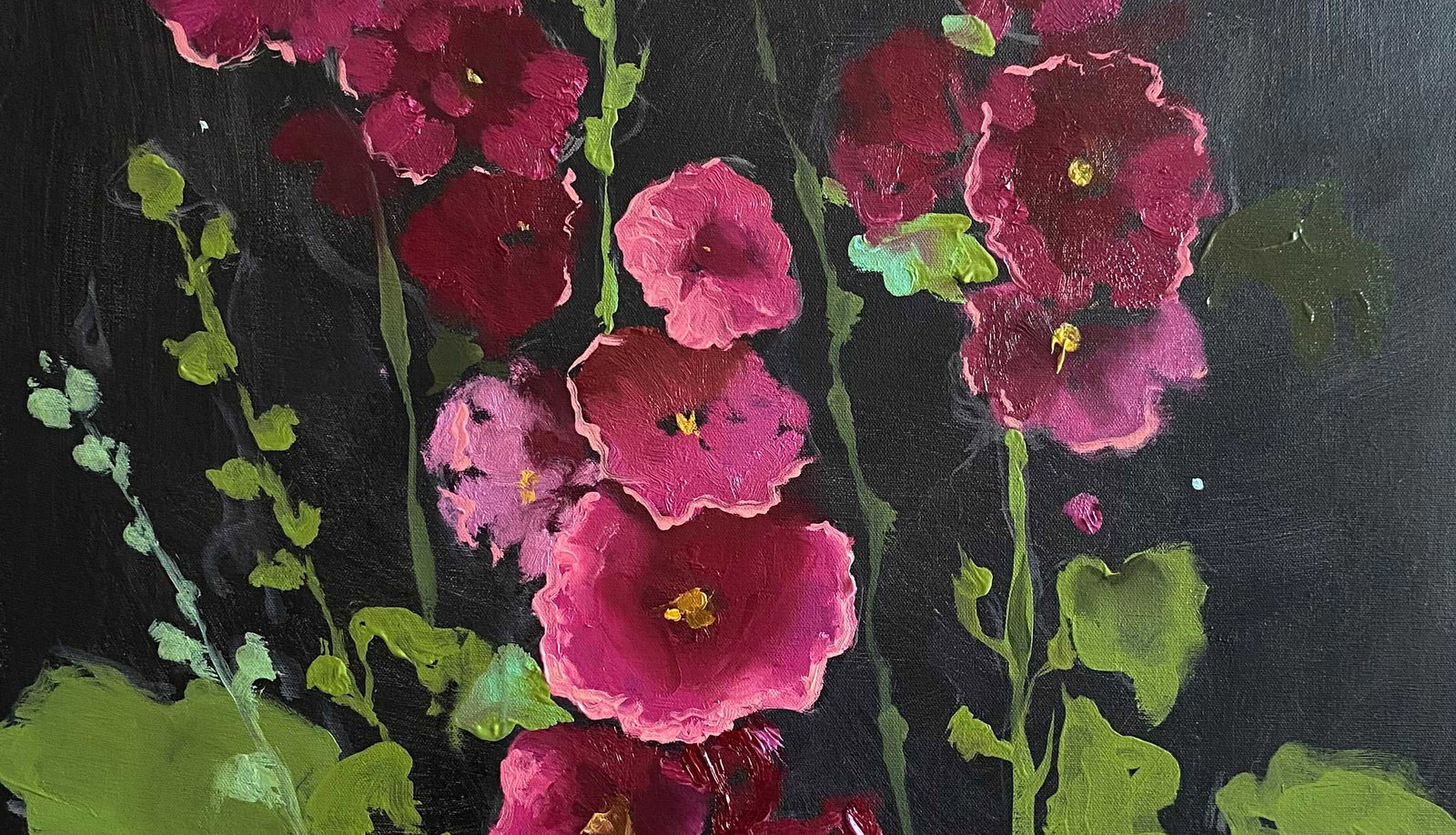 Oil painting Flowers Yulia D. - 3