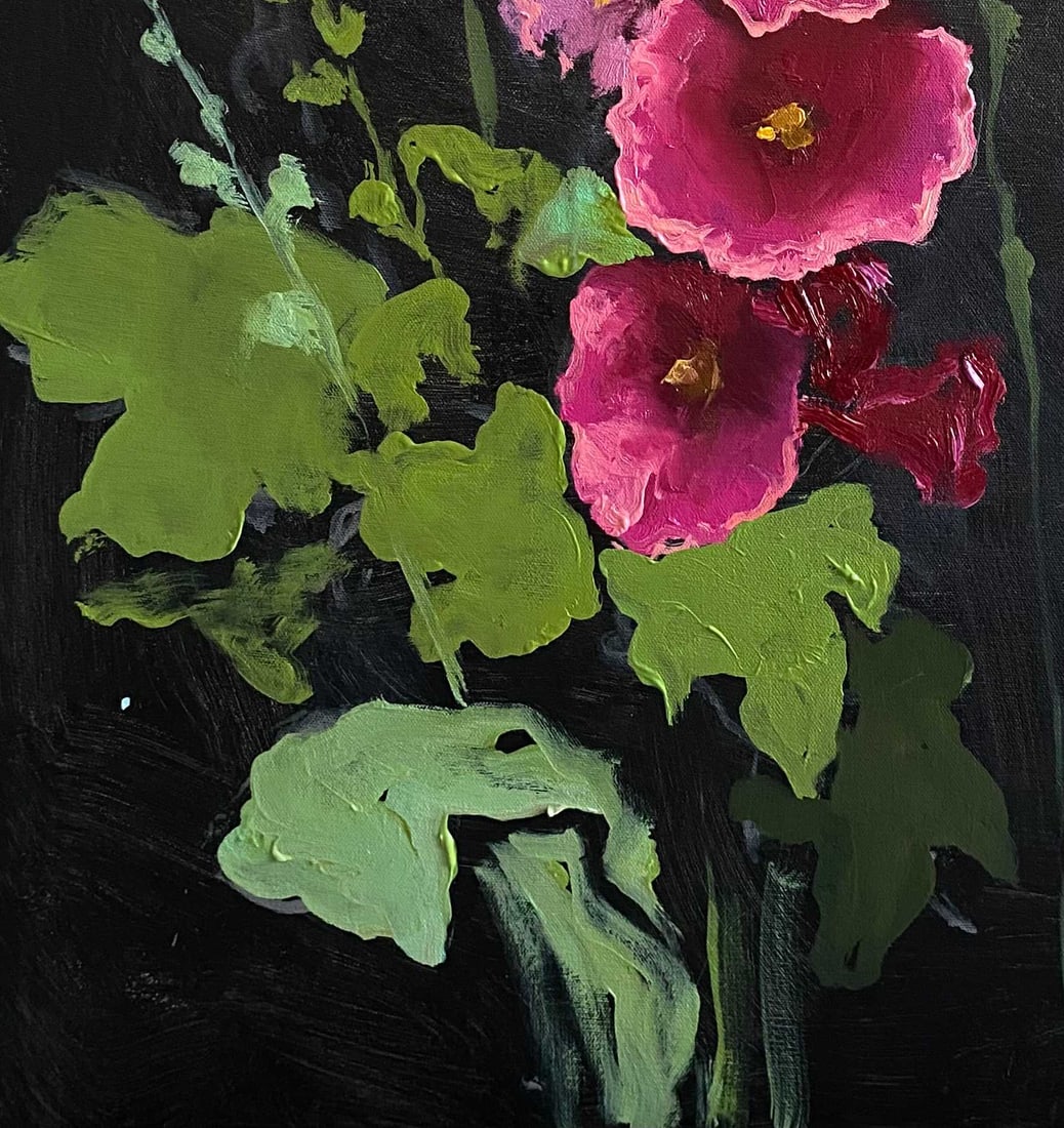 Oil painting Flowers Yulia D. - 7