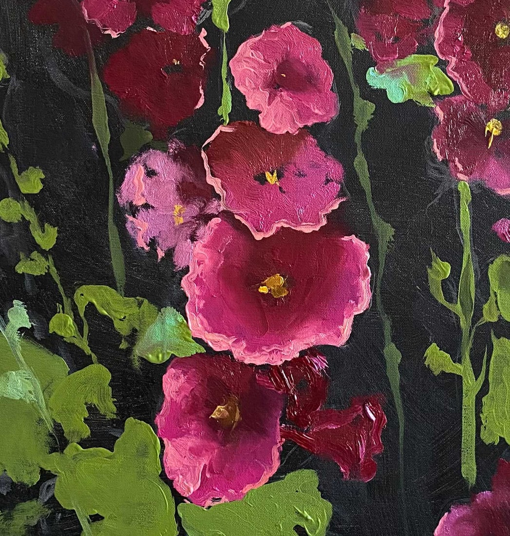Oil painting Flowers Yulia D. - 8
