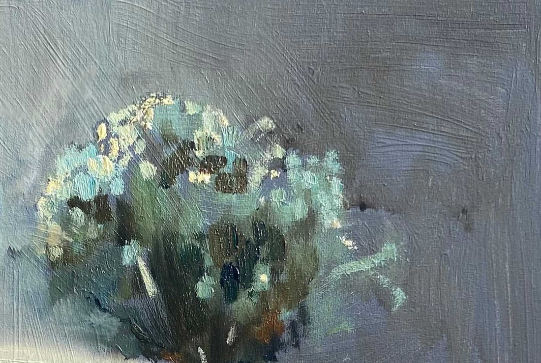 Oil painting Flowers Yulia D. - 2