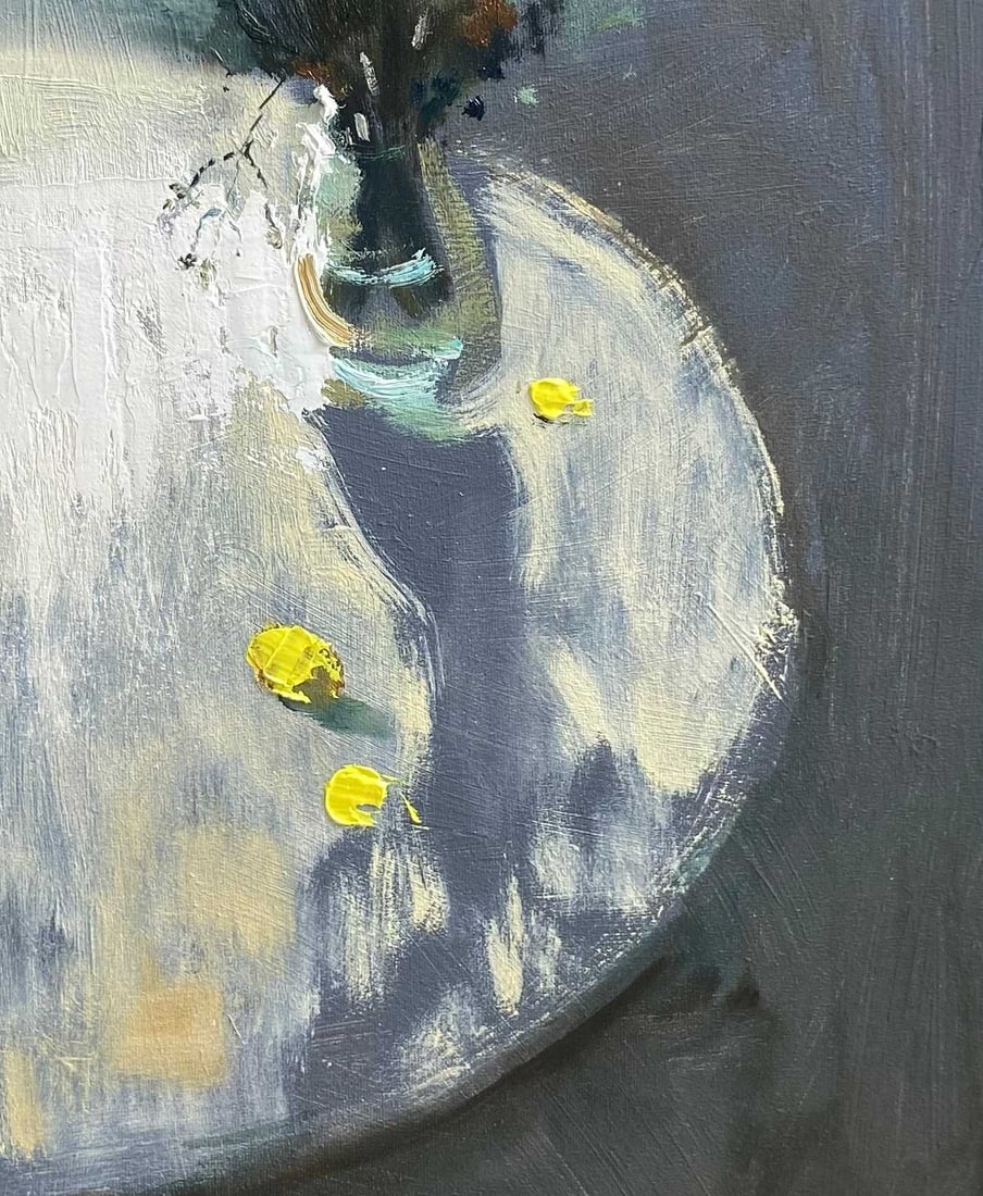 Oil painting Flowers Yulia D. - 8