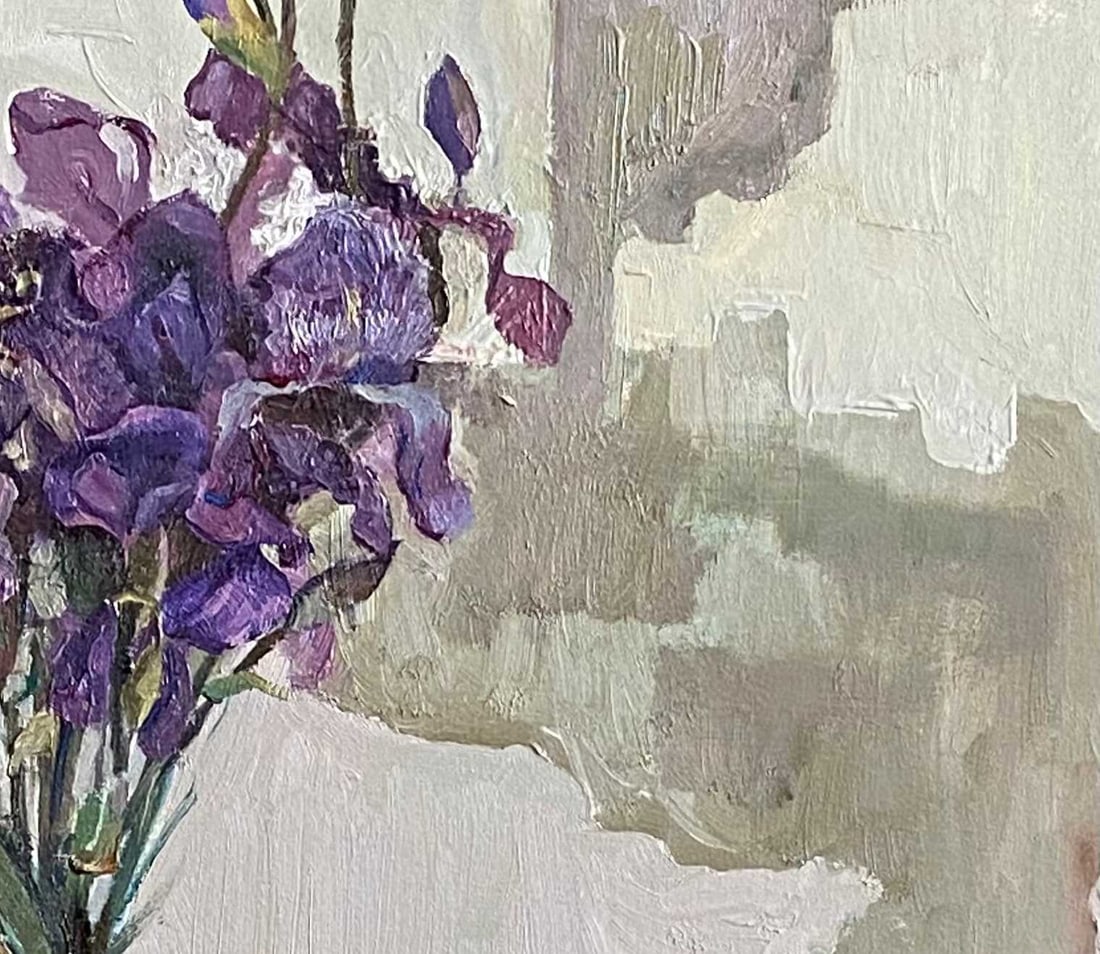 Oil painting Flowers Yulia D. - 3