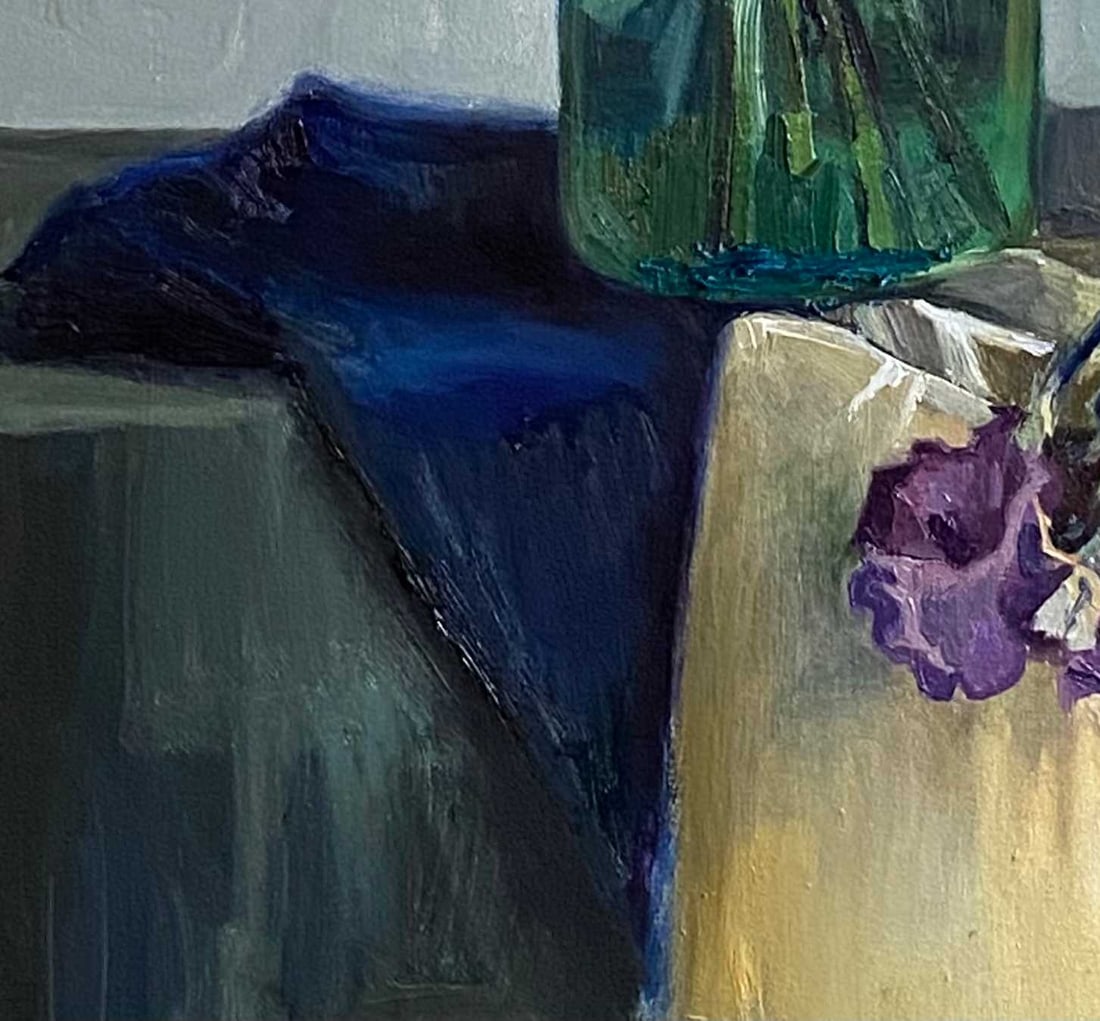 Oil painting Flowers Yulia D. - 4